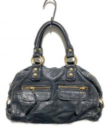 linea pelle（リネアペレ）の古着「バッグ」｜ブラック