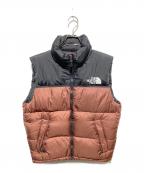 THE NORTH FACEザ ノース フェイス）の古着「ダウンベスト/ NUPTSE VEST」｜ブラウン