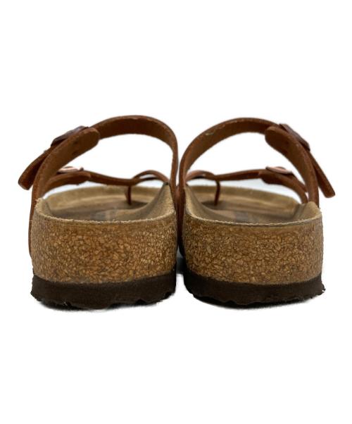 BIRKENSTOCK（ビルケンシュトック）BIRKENSTOCK (ビルケンシュトック) サンダル ブラウン サイズ:24.5ｃｍの古着・服飾アイテム