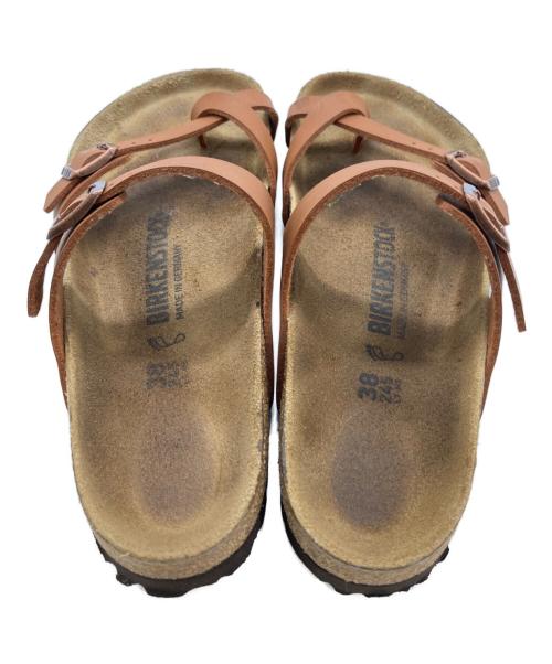 BIRKENSTOCK（ビルケンシュトック）BIRKENSTOCK (ビルケンシュトック) サンダル ブラウン サイズ:24.5ｃｍの古着・服飾アイテム