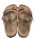 中古・古着 BIRKENSTOCK (ビルケンシュトック) サンダル ブラウン サイズ:24.5ｃｍ：5000円