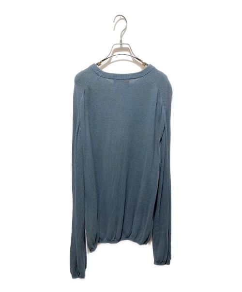 STILL BY HAND（スティルバイハンド）STILL BY HAND (スティルバイハンド) コットンカシミアクルー グリーン サイズ:48の古着・服飾アイテム