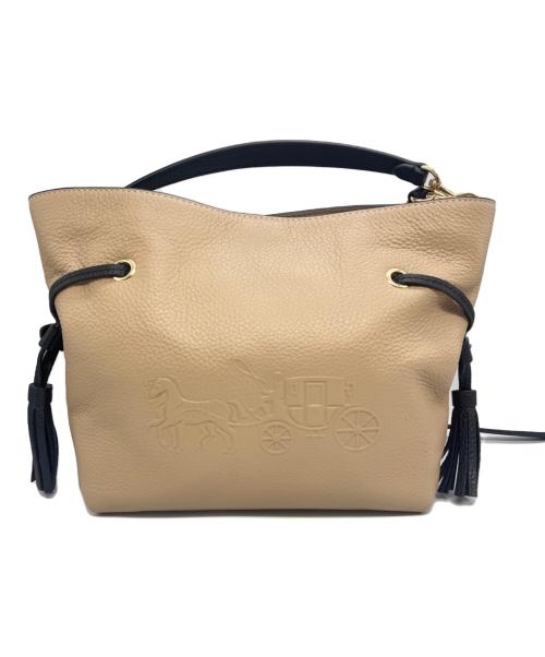 COACH（コーチ）COACH (コーチ) アンディクロスボディ ベージュの古着・服飾アイテム