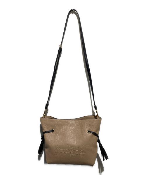COACH（コーチ）COACH (コーチ) アンディクロスボディ ベージュの古着・服飾アイテム