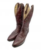 BOULETバウレット）の古着「ウェスタンブーツ」｜ボルドー