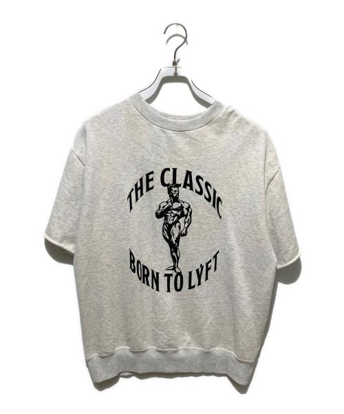 Lyft（リフト）Lyft (リフト) THE CLASSIC SWEAT EXTRA BIG T-SHIRT グレー サイズ:Mの古着・服飾アイテム