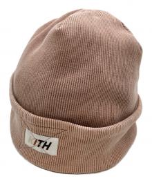 KITH（キス）の古着「ロゴビーニー」｜ピンク