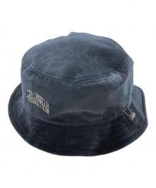 TIGHTBOOTH PRODUCTION（タイトブースプロダクション）の古着「VELOUR BUCKET HAT」｜ブラック