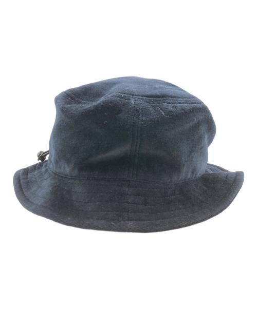 TIGHTBOOTH PRODUCTION（タイトブースプロダクション）TIGHTBOOTH PRODUCTION (タイトブースプロダクション) VELOUR BUCKET HAT ブラックの古着・服飾アイテム
