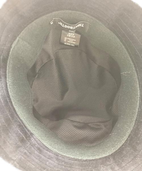 TIGHTBOOTH PRODUCTION（タイトブースプロダクション）TIGHTBOOTH PRODUCTION (タイトブースプロダクション) VELOUR BUCKET HAT ブラックの古着・服飾アイテム