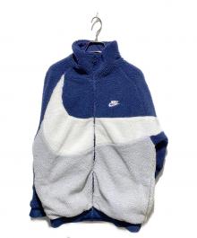 NIKE（ナイキ）の古着「リバーシブル ボア ジャケット」｜ネイビー
