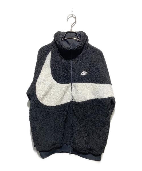 NIKE（ナイキ）NIKE (ナイキ) リバーシブルボアジャケット ブラック サイズ:Lの古着・服飾アイテム