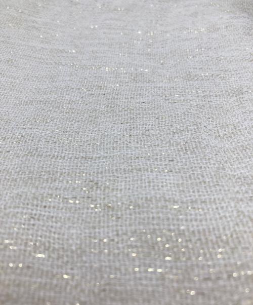 813 Ottotredici（オッドトレディチ）813 ottotredici (オッドトレディチ) モダール混ストール ホワイトの古着・服飾アイテム