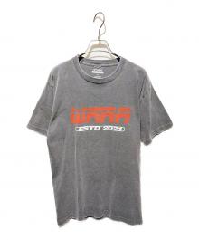 studio weareallanimals（スタジオ・ウィーアーオールアニマルズ）の古着「プリントTシャツ/Sports Logo Tsh」｜グレー