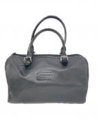 LONGCHAMPロンシャン）の古着「エナメルトートバッグ」｜ブラック