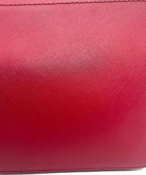 MICHAEL KORS（マイケル・コース）MICHAEL KORS (マイケル・コース) スタッズショルダーバッグ レッドの古着・服飾アイテム