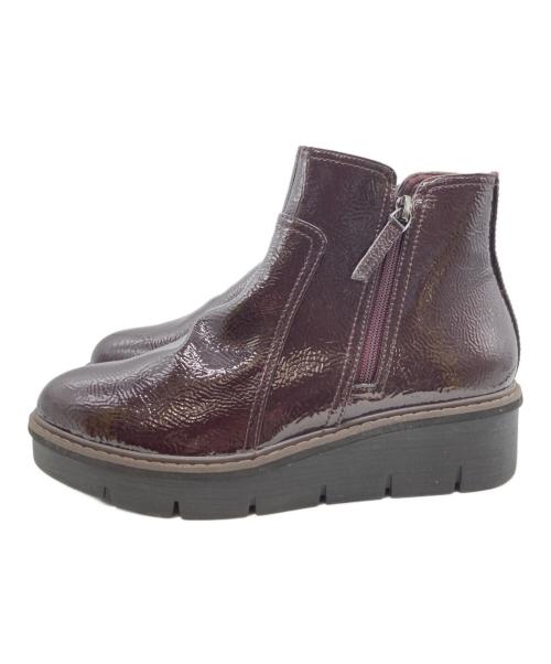 CLARKS（クラークス）CLARKS (クラークス) エアラベルジップ パープル サイズ:US7の古着・服飾アイテム