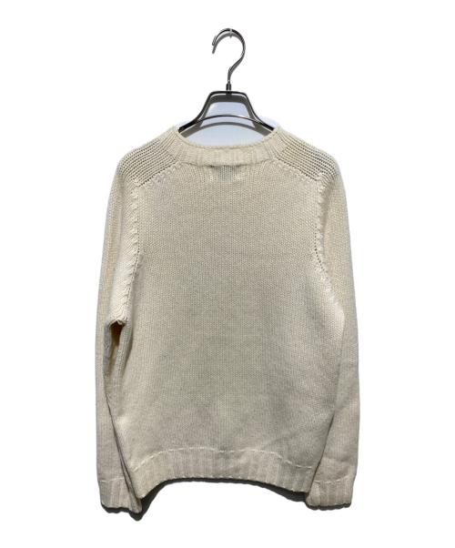 INVERALLAN（インバーアラン）INVERALLAN (インバーアラン) ハンドニット ベージュ サイズ:40の古着・服飾アイテム