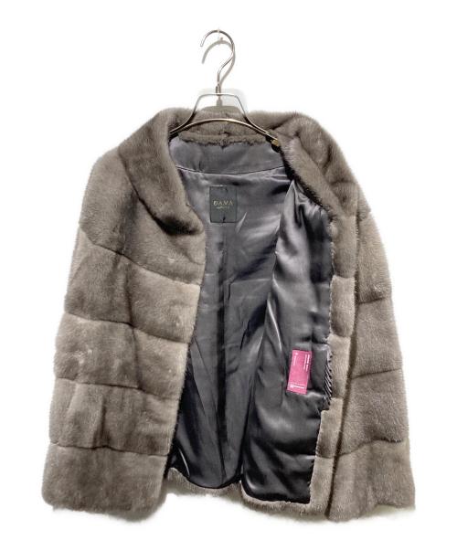 DAMA collection（ダーマコレクション）DAMA collection (ダーマコレクション) ミンクジャケット グレー サイズ:38の古着・服飾アイテム