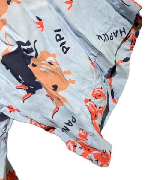 Sun Surf（サンサーフ）Sun Surf (サンサーフ) S/S RAYON HAWAIIAN SHIRT “PANIOLA TOWN” ブルー サイズ:Lの古着・服飾アイテム