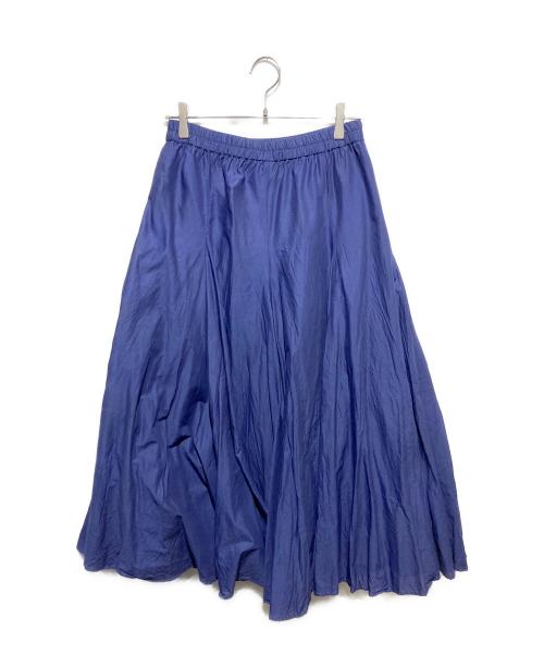 mizuiro-ind（ミズイロインド）mizuiro-ind (ミズイロインド) 23ss ボリュームフレアスカート ブルー サイズ:不明の古着・服飾アイテム