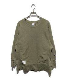 Champion×WTAPS（チャンピオン×ダブルタップス）の古着「別注 REVERSE WEAVE/リバースウィーブ」｜カーキ