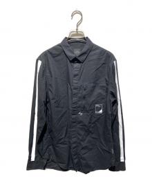 ARMANI EXCHANGE（アルマーニ エクスチェンジ）の古着「長袖シャツ」｜ブラック