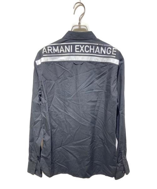 ARMANI EXCHANGE（アルマーニ エクスチェンジ）ARMANI EXCHANGE (アルマーニ エクスチェンジ) 長袖シャツ ブラック サイズ:Sの古着・服飾アイテム