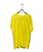 MOSCHINOモスキーノ）の古着「ベアープリントTシャツ」｜イエロー