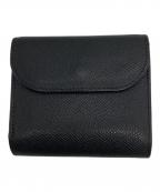 Whitehouse Coxホワイトハウスコックス）の古着「3つ折り財布」｜ブラック