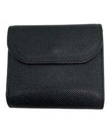 Whitehouse Cox（ホワイトハウスコックス）の古着「3つ折り財布」｜ブラック