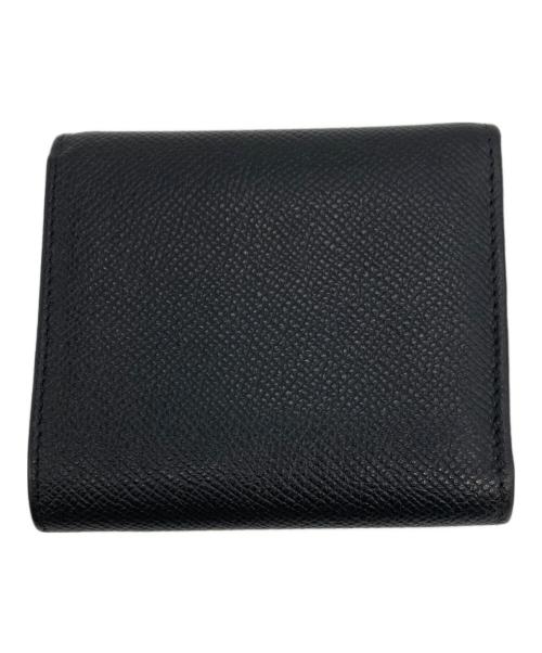 Whitehouse Cox（ホワイトハウスコックス）Whitehouse Cox (ホワイトハウスコックス) 3つ折り財布 ブラックの古着・服飾アイテム