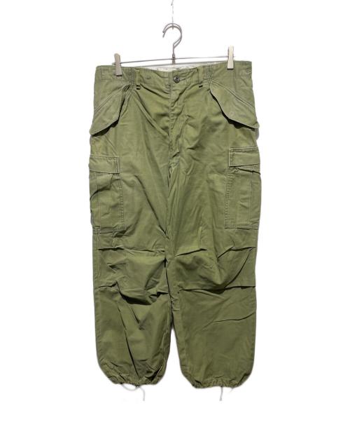 US ARMY（ユーエスアーミー）US ARMY (ユーエスアーミー) 70's M-65 カーゴパンツ カーキ サイズ:不明の古着・服飾アイテム