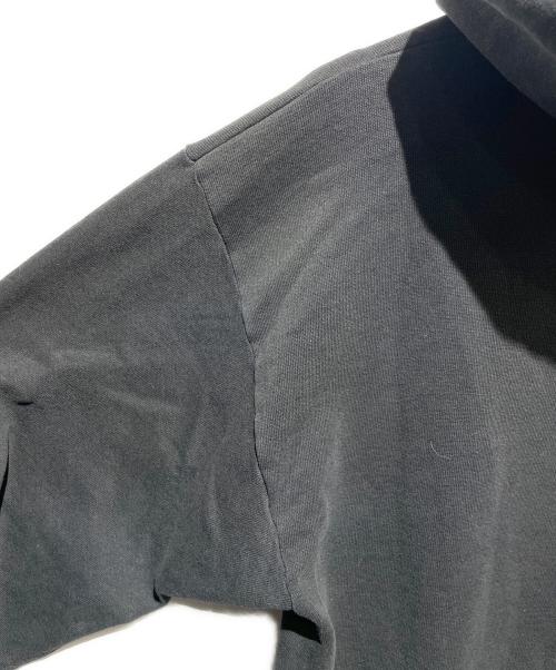 hi-fi mfg（ハイファイ・エムエフジー）hi-fi mfg (ハイファイ・エムエフジー) 90s プリントフーディ オールドスケート ブラック サイズ:XLの古着・服飾アイテム