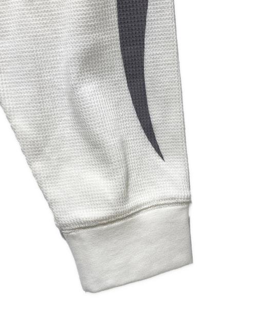 FORSOMEONE（フォーサムワン）FORSOMEONE (フォーサムワン) ヘンリーネックカットソー/F-FLAME THERMAL LT ホワイト サイズ:50の古着・服飾アイテム