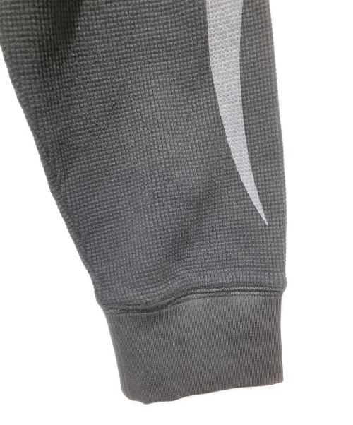 FORSOMEONE（フォーサムワン）FORSOMEONE (フォーサムワン) ヘンリーネックカットソー/F-FLAME THERMAL LT ブラック サイズ:50の古着・服飾アイテム