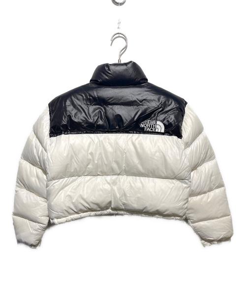 THE NORTH FACE（ザ ノース フェイス）THE NORTH FACE (ザ ノース フェイス) ヌプシショートダウンジャケット ホワイト サイズ:M/90の古着・服飾アイテム