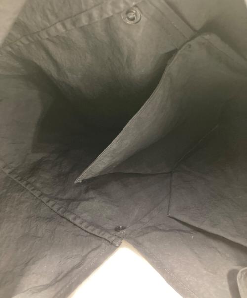 SLOW&CO（スロウアンドコー）SLOW&CO (スロウアンドコー) SPAN NYLON-WRAP BAG ブラックの古着・服飾アイテム