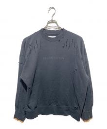 stein（シュタイン）の古着「OVERSIZED REBUILD SWEAT LS」｜ブラック