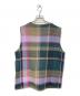 ts(s) (ティーエスエス) タータンチェックベスト グリーン サイズ:1：5000円