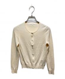 ANAYI（アナイ）の古着「金釦ニットカーディガン」｜ベージュ
