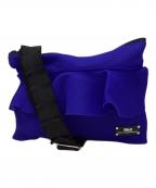 gMbDジーエムビーディー）の古着「メッシュフリルショルダーバッグ」｜ブルー