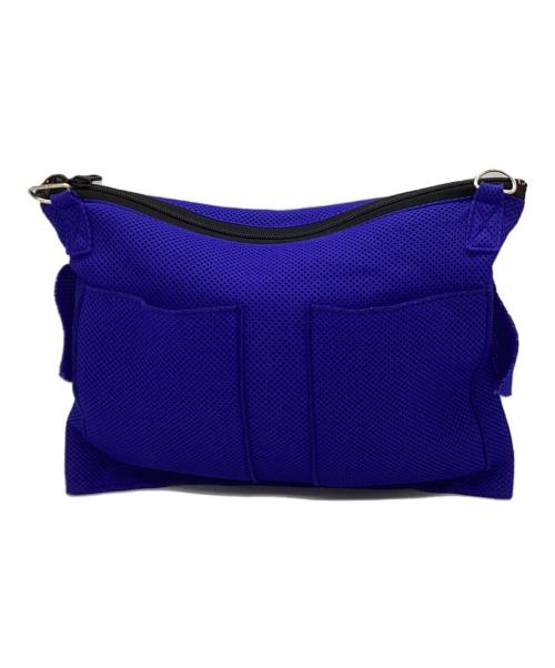 gMbD（ジーエムビーディー）gMbD (ジーエムビーディー) メッシュフリルショルダーバッグ ブルーの古着・服飾アイテム