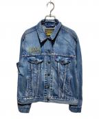 LEVI'S×STAR WARSリーバイス×スターウォーズ）の古着「コラボデニムジャケット/EX BF」｜インディゴ