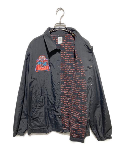 graniph（グラニフ）graniph (グラニフ) ドラゴンクエスト (ドラゴンクエスト) 竜王・シドー・ゾーマ刺繍の魔王コーチジャケット ブラック サイズ:Mの古着・服飾アイテム