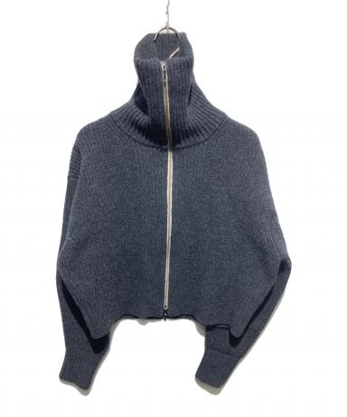 Nknit 24awニット NKNIT(ンニット) 24AWジップアップニット24AWN048 24AWN048 グレー