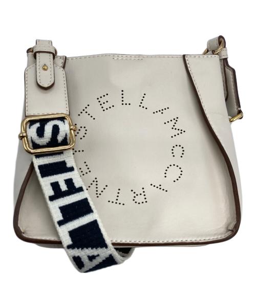 STELLA McCARTNEY（ステラマッカートニー）STELLA McCARTNEY (ステラマッカートニー) MINI ECO SOFT ロゴ クロスボディ ベージュの古着・服飾アイテム