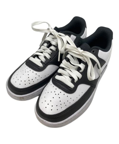 NIKE（ナイキ）NIKE (ナイキ) COURT VISION LO ホワイト×ブラック サイズ:23cmの古着・服飾アイテム