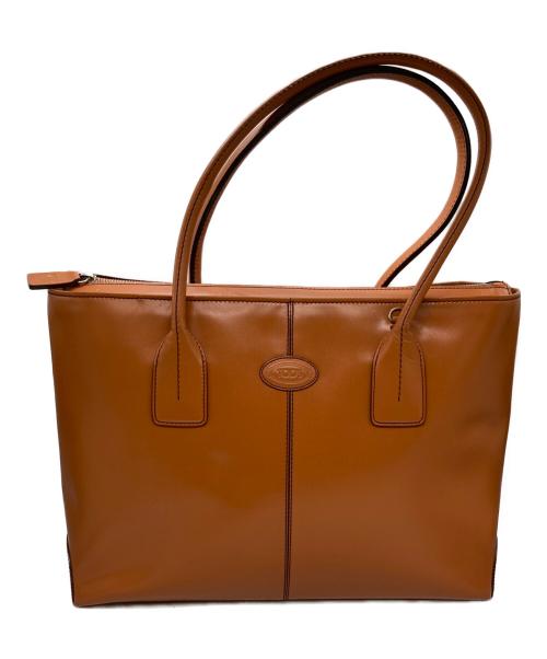TOD'S（トッズ）TOD'S (トッズ) Di トートバッグ ブラウンの古着・服飾アイテム