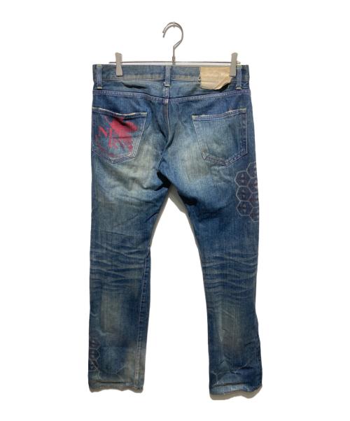 エヴァジーンズ（エヴァジーンズ）エヴァジーンズ (エヴァジーンズ) エヴァジーンズ初号機モデル インディゴ サイズ:32の古着・服飾アイテム